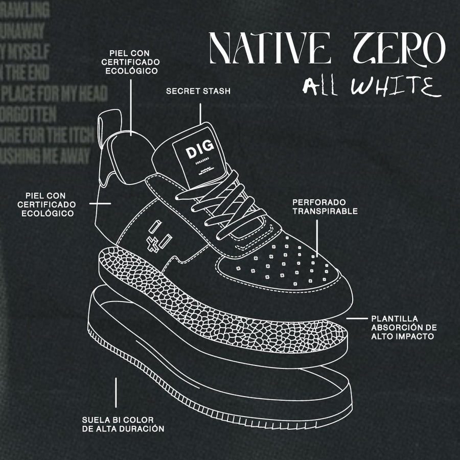NATIVE ZERO - ALL WHITE